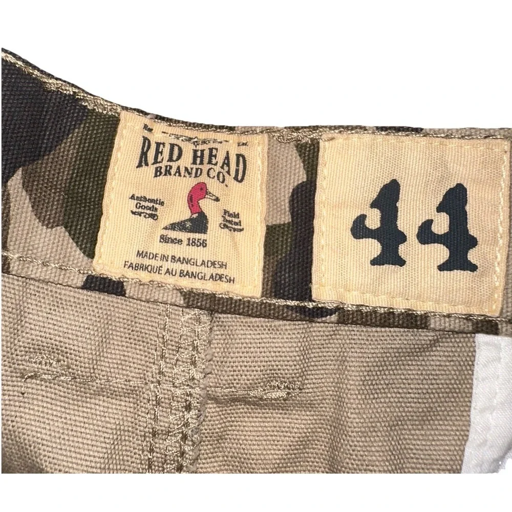 Red Head Beachcomber Camo Cargo Cotton Shorts 6 Pockets Hiking Gorpcore‎ Mens 44